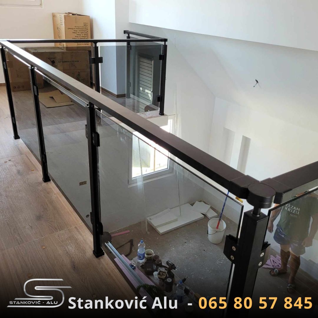 Stakleni alu gelenderi Voždovac