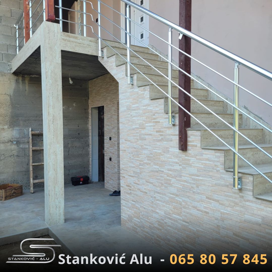 Stepenišni gelenderi od aluminijuma Barajevo