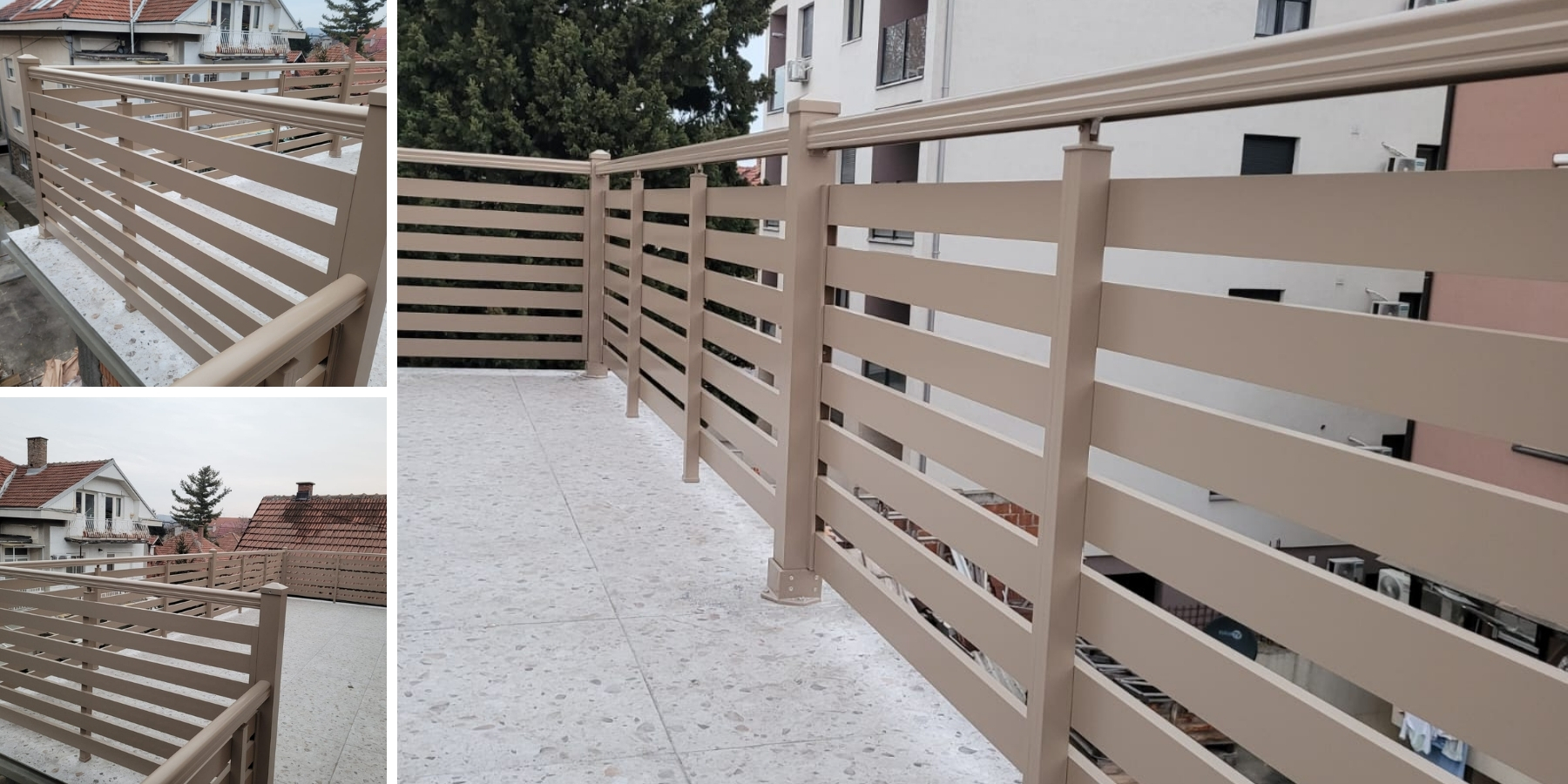Balkonski alu gelenderi Barajevo